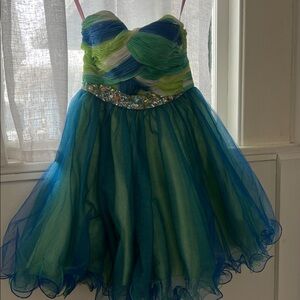 Blush Prom Y2K Mini Dress by Alexia